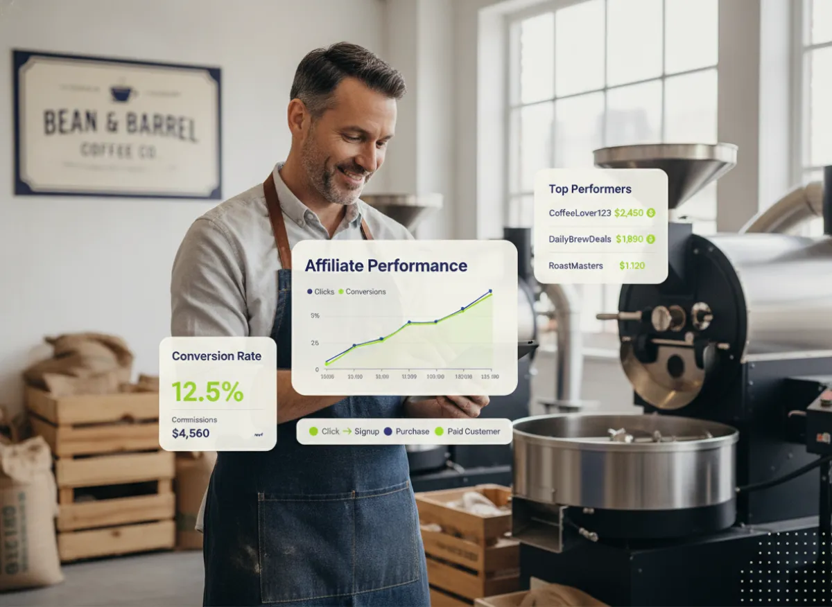 Affiliate Manager: Real-Time Affiliate Tracking and Reporting