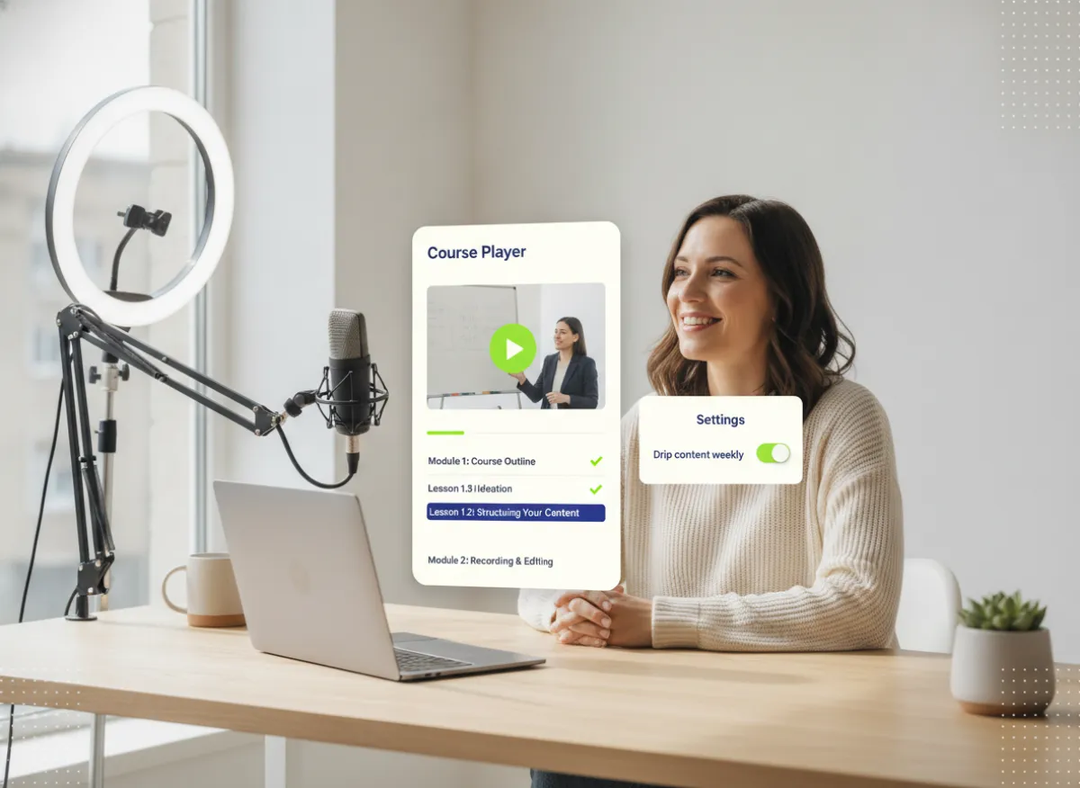 Courses, Community and Membership: Online Course Creator
