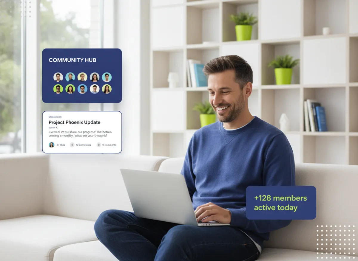 Courses, Community and Membership: Online Community Platform