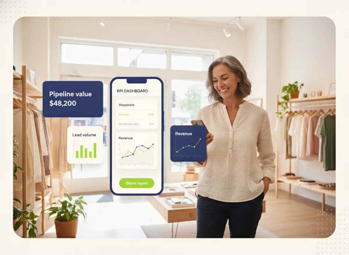 Mobile App: Key Metrics and Reports at a Glance